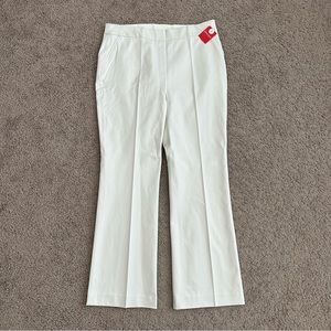 Spanx Pants Womens Size XL Tall Kick Flare Classic White